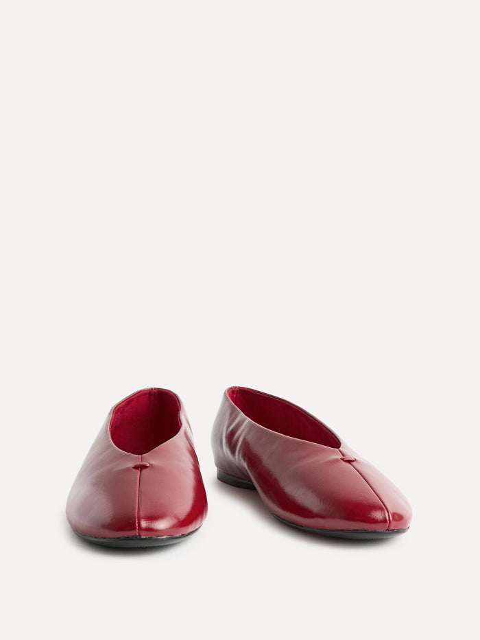 Ease Red Ballet Pumps