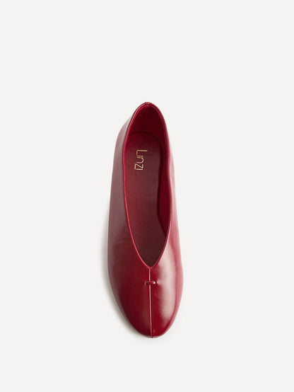 Ease Red Ballet Pumps