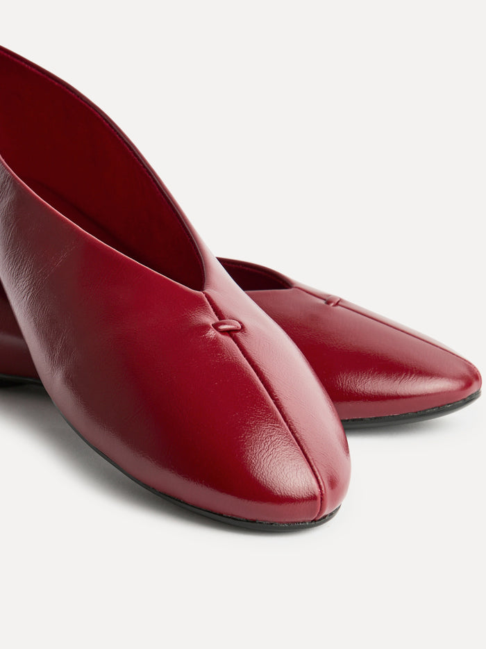 Ease Red Ballet Pumps