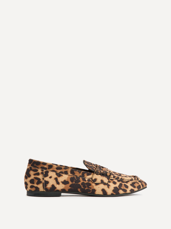 Edition Leopard Print Penny Loafers