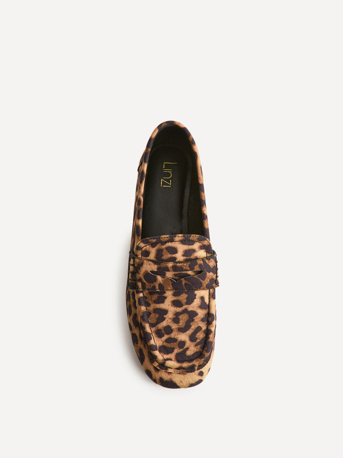 Edition Leopard Print Penny Loafers