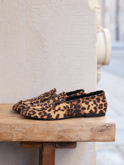 Edition Leopard Print Penny Loafers