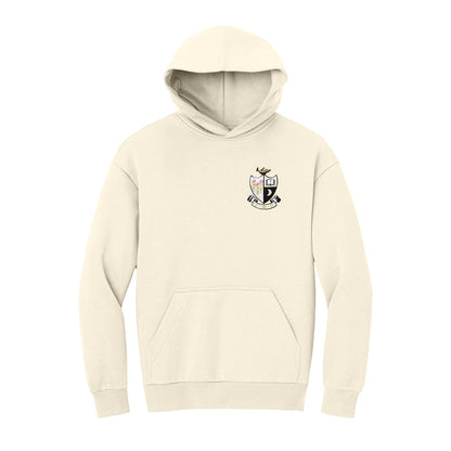 Gamma Phi Beta Crest Oversized Fleece Hoodie