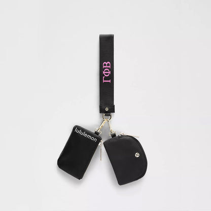 Gamma Phi Beta lululemon Dual Pouch Wristlet