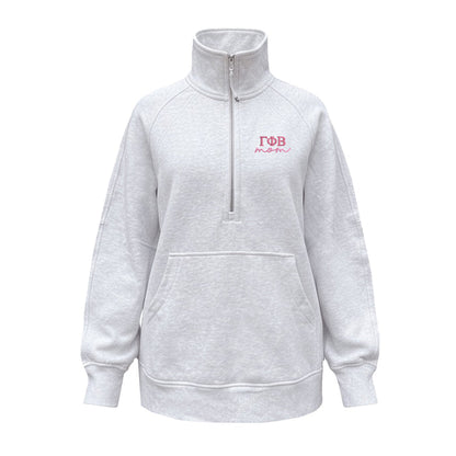 Gamma Phi Beta MOM lululemon Scuba Oversized Funnel-Neck Half Zip Long