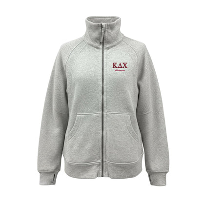 Kappa Delta Chi ALUMNA lululemon long Scuba Oversized Funnel - Full-Zip