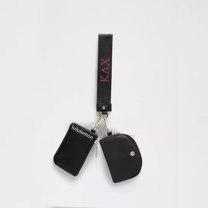Kappa Delta Chi lululemon Dual Pouch Wristlet
