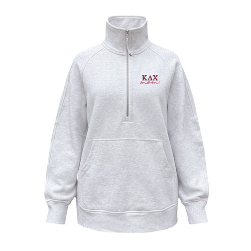 Kappa Delta Chi MOM lululemon Scuba Oversized Funnel-Neck Half Zip Long