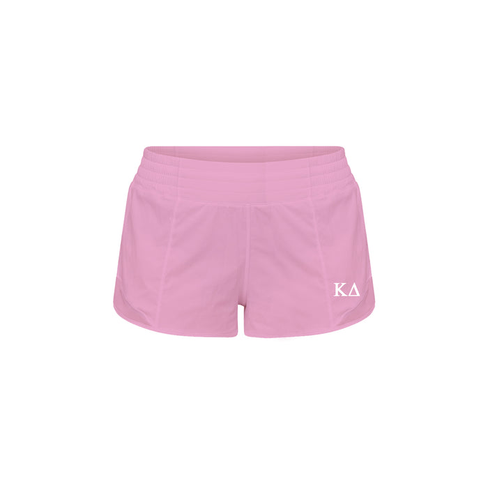 Kappa Delta lululemon Hotty Hot High-Rise Lined Short 2.5" - Pink Frosting