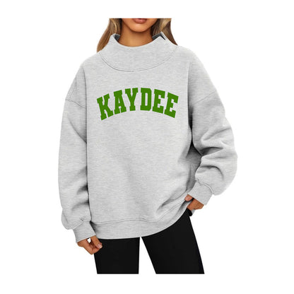 Kappa Delta Mock Neck Sweatshirt - KAY DEE