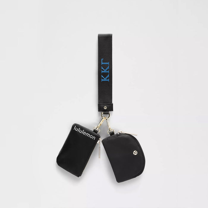 Kappa Kappa Gamma lululemon Dual Pouch Wristlet