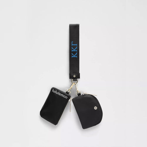 Kappa Kappa Gamma lululemon Dual Pouch Wristlet