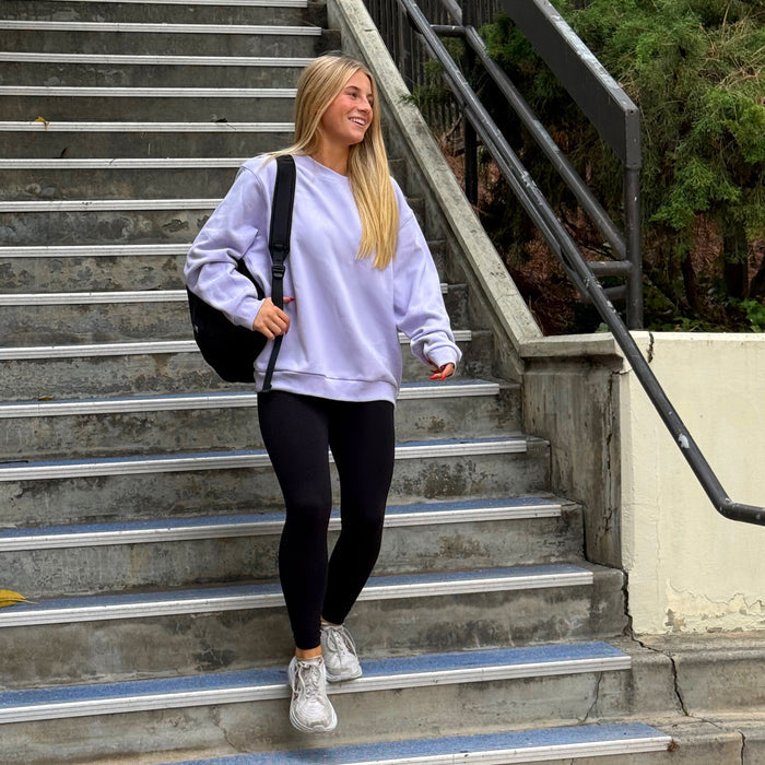 Kappa Kappa Gamma lululemon Steady State Crew - Lavender Frost