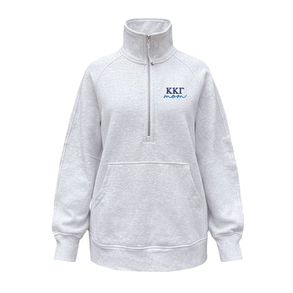 Kappa Kappa Gamma MOM lululemon Scuba Oversized Funnel-Neck Half Zip Long
