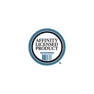Wristlet displayed flat with both zippered compartments open to reveal spacious interiors