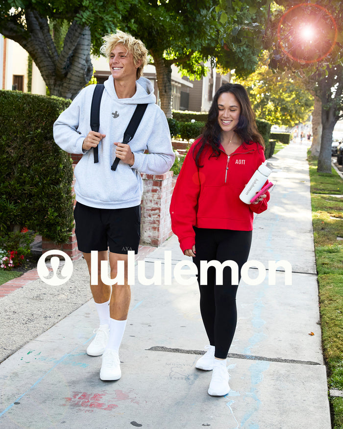 lululemon Scuba Oversized Half-Zip Hoodie - True Red