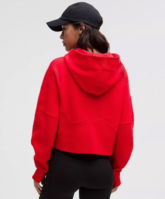lululemon Scuba Oversized Half-Zip Hoodie - True Red