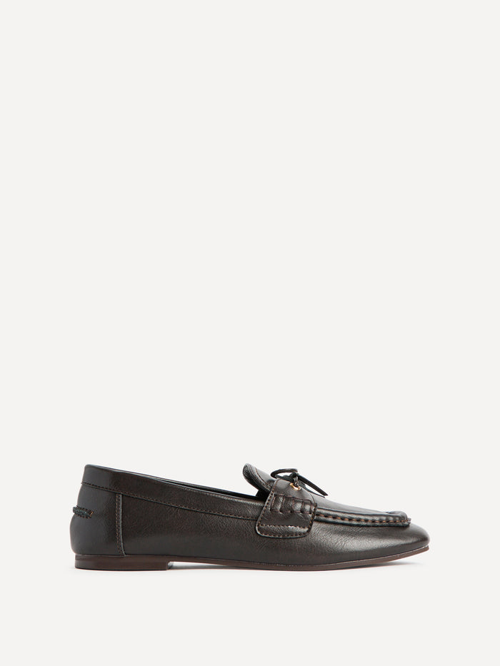 Narrative Brown Faux Leather Loafer