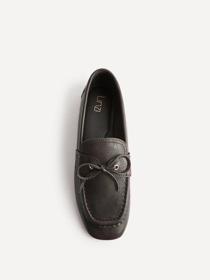 Narrative Brown Faux Leather Loafer