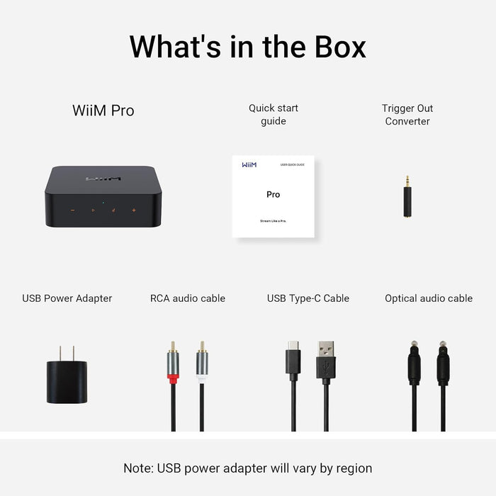NETWORK STREAMER - WIIM - PRO