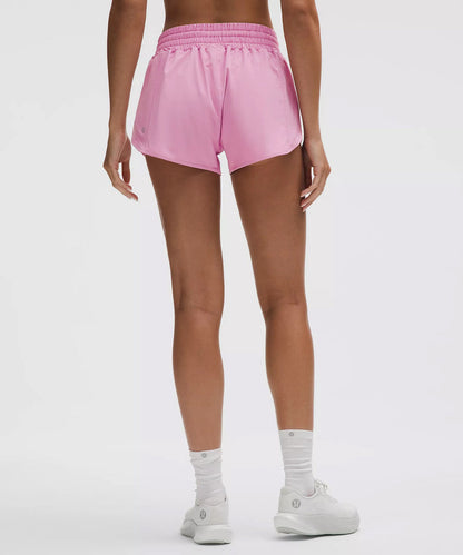 Omega Phi Alpha lululemon Hotty Hot High-Rise Lined Short 2.5" - Pink Frosting