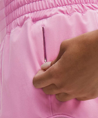 Omega Phi Alpha lululemon Hotty Hot High-Rise Lined Short 2.5" - Pink Frosting