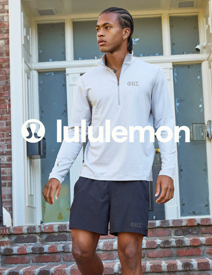 Phi Beta Sigma lululemon Soft Jersey Half Zip
