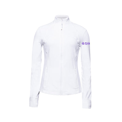Phi Chi Theta lululemon Define Jacket - White