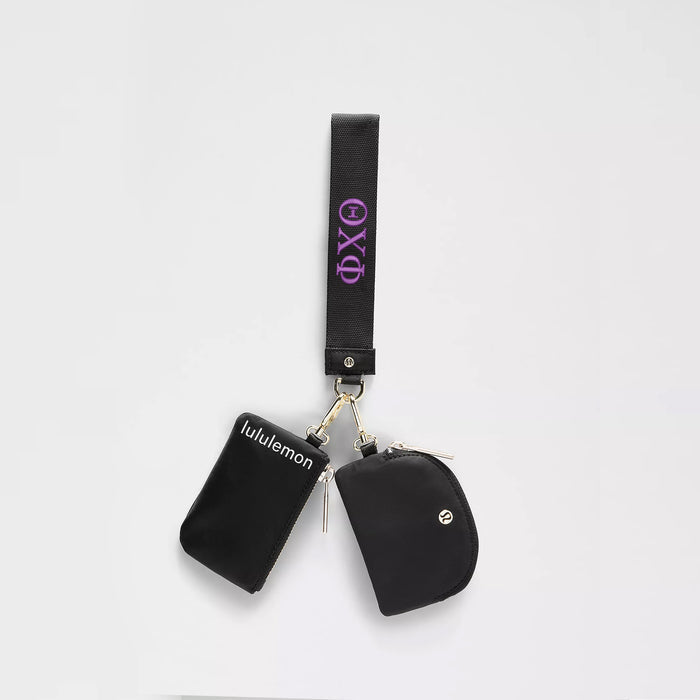 Phi Chi Theta lululemon Dual Pouch Wristlet