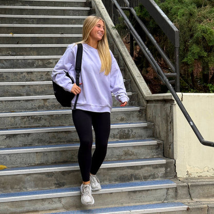 Phi Delta Epsilon lululemon Steady State Crew - Lavender Frost