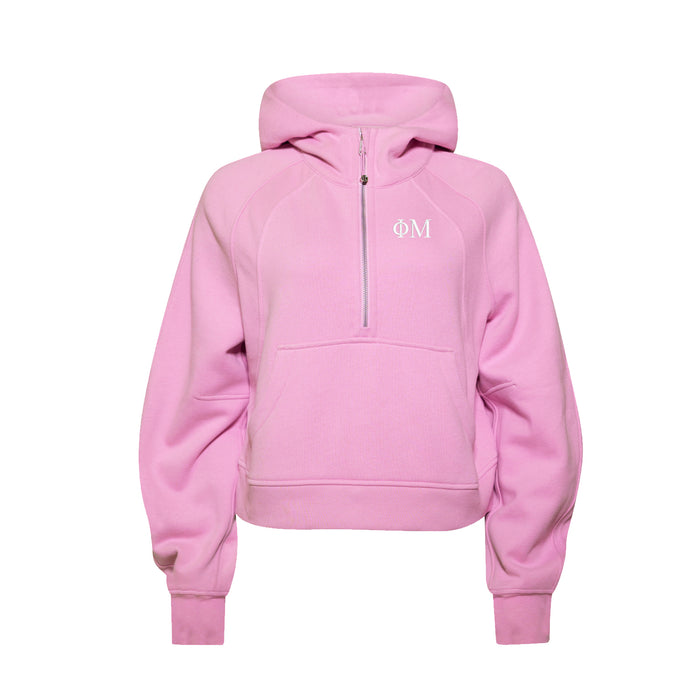 Phi Mu x Pink Frosting lululemon Scuba Oversized Half-Zip Hoodie