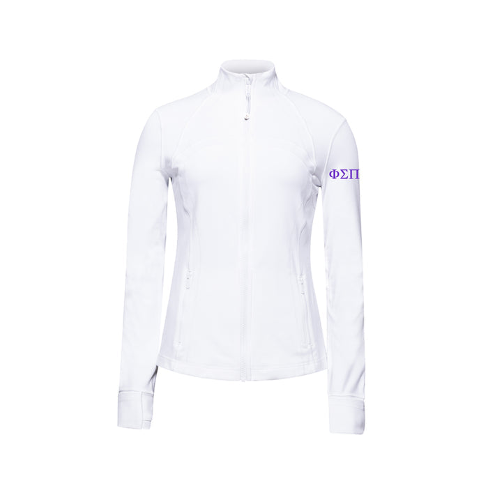 Phi Sigma Pi lululemon Define Jacket - White