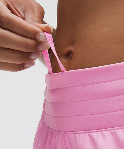 Phi Sigma Sigma lululemon Hotty Hot High-Rise Lined Short 2.5" - Pink Frosting