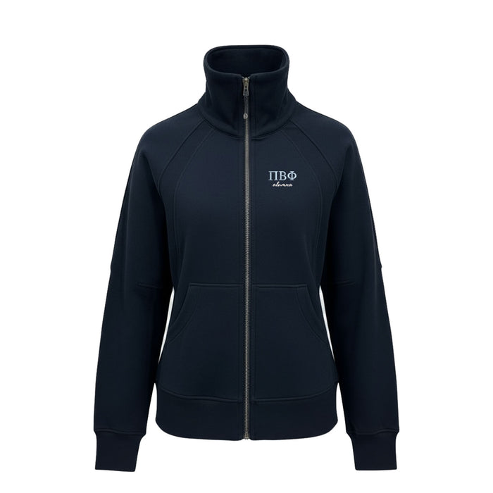 Pi Beta Phi ALUMNA lululemon long Scuba Oversized Funnel - Full-Zip