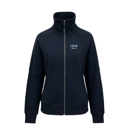 Pi Beta Phi ALUMNA lululemon long Scuba Oversized Funnel - Full-Zip