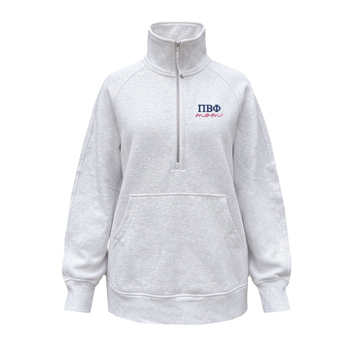 Pi Beta Phi MOM lululemon Scuba Oversized Funnel-Neck Half Zip Long