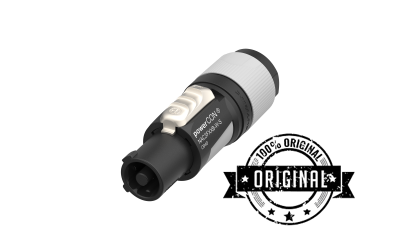 POWERCON WHITE CABLE TYPE - NEUTRIK - NAC3FXXB-W-S