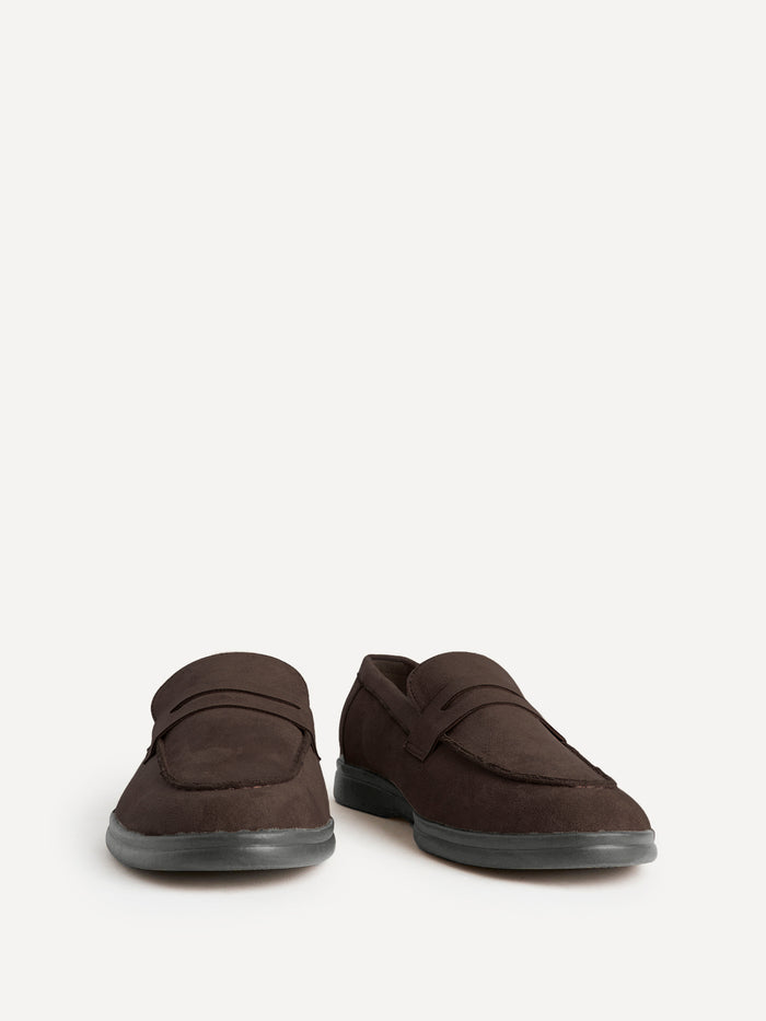Request Wide Fit Brown Classic Loafer