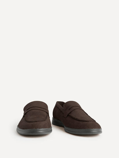 Request Wide Fit Brown Classic Loafer