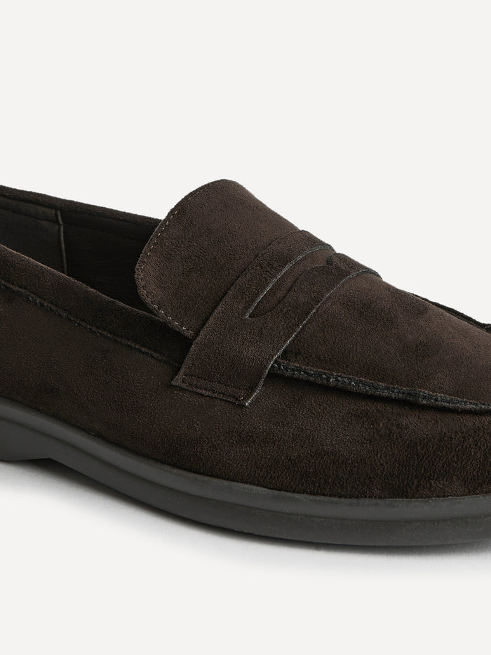 Request Wide Fit Brown Classic Loafer