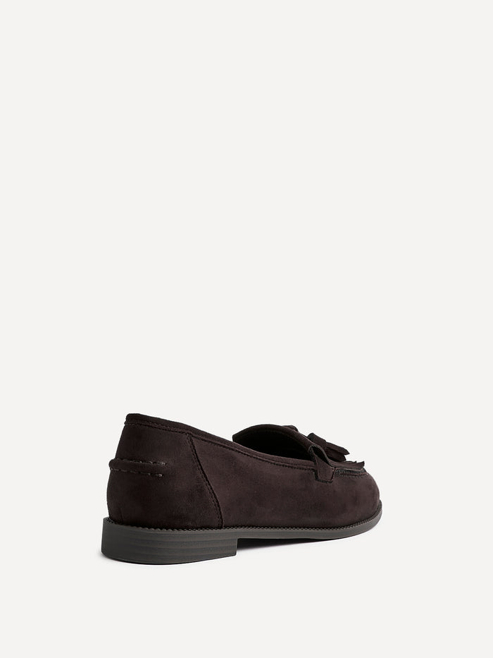 Rosemary Brown Faux Suede Loafers