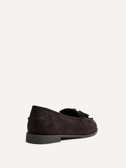 Rosemary Brown Faux Suede Loafers