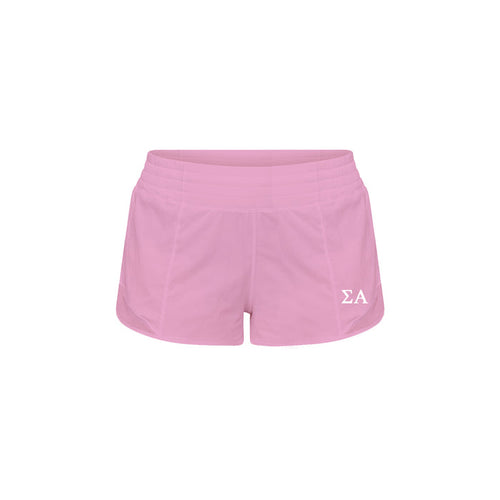 Sigma Alpha lululemon Hotty Hot High-Rise Lined Short 2.5" - Pink Frosting