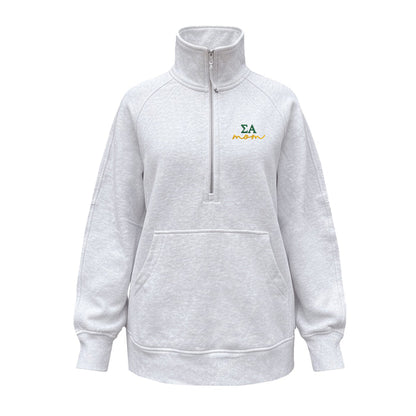 Sigma Alpha MOM lululemon Scuba Oversized Funnel-Neck Half Zip Long