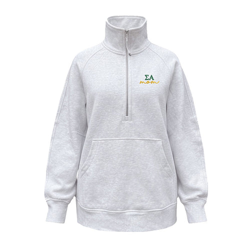 Sigma Alpha MOM lululemon Scuba Oversized Funnel-Neck Half Zip Long