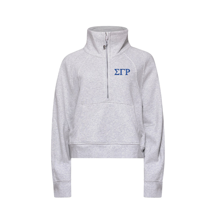 Sigma Gamma Rho lululemon Scuba Funnel-Neck Half Zip
