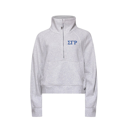 Sigma Gamma Rho lululemon Scuba Funnel-Neck Half Zip