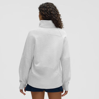 Sigma Gamma Rho lululemon Scuba Oversized Funnel-Neck Half Zip Long