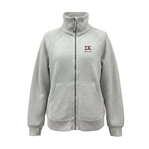 Sigma Kappa ALUMNA lululemon long Scuba Oversized Funnel - Full-Zip