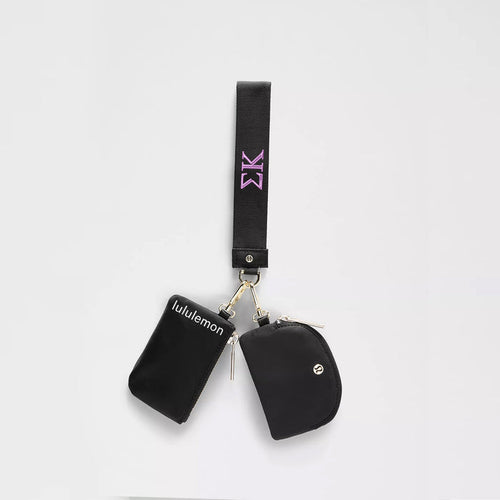 Sigma Kappa lululemon Dual Pouch Wristlet